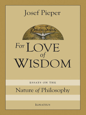 cover image of For Love of Wisdom